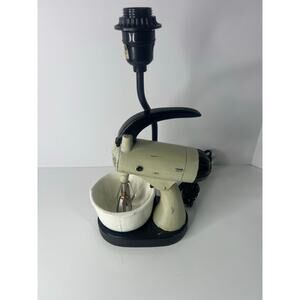 Sunbeam Mixmaster handmade home decor lamp
